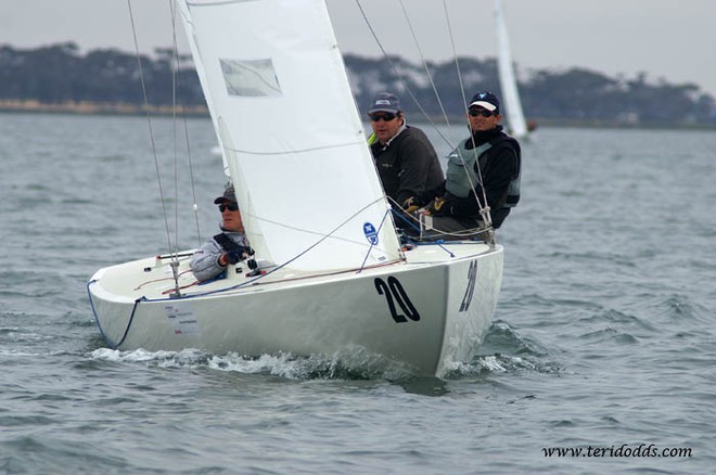 Jake Gunther’s The Boat - Rex Gorell Prestige Etchells Australian Championships 2011 &copy; Teri Dodds http://www.teridodds.com